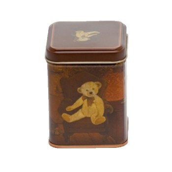 Teddy Bear Tin