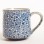 Blue Floral Mug