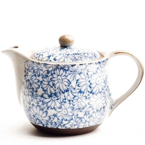 Blue Sunflower Tea Set