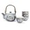 Blue Rose Japanese Tea Set